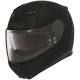 Casque de moto N87 Classic N-Com de chez Nolan en Flat Black - Vue de profil