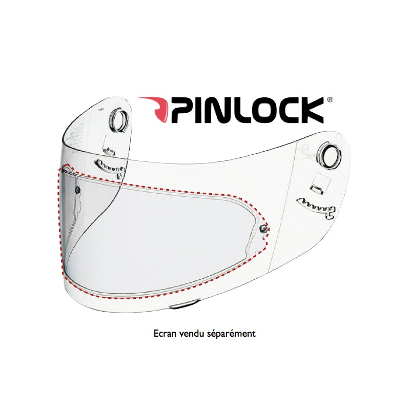 Pinlock anti buée Shoei Neotec / GT-Air / NXR - Centrale du Casque