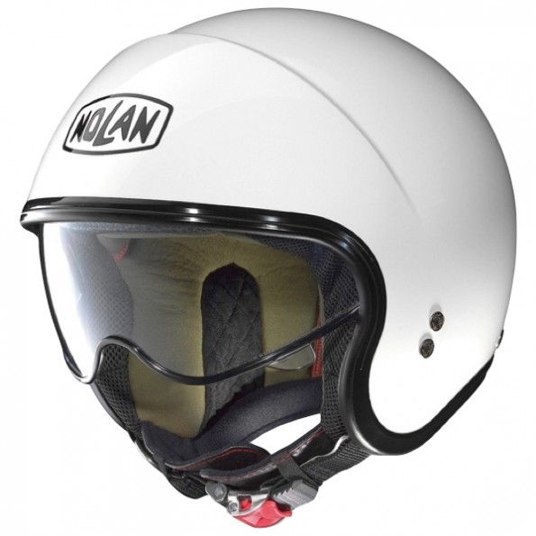 Casque Demi-Jet Nolan N21 Classic Blanc Casque Demi-Jet Nolan N21 Classic Blanc