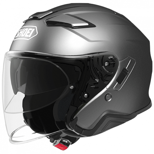 Casque Jet Shoei J-Cruise 2 Gris Mat Casque Jet Shoei J-Cruise 2 Gris Mat
