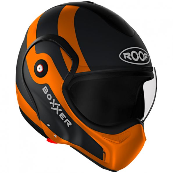 Casque Modulable Roof Boxxer Fuzo Orange Mat Casque Modulable Roof Boxxer Fuzo Orange Mat