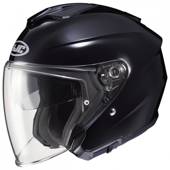 Casque Jet HJC I30 Noir Brillant