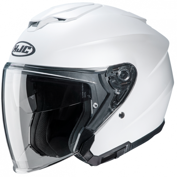 Casque Jet HJC I30 Blanc Brillant Casque Jet HJC I30 Blanc Brillant