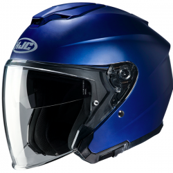 Casque Jet HJC I30 Bleu Mat