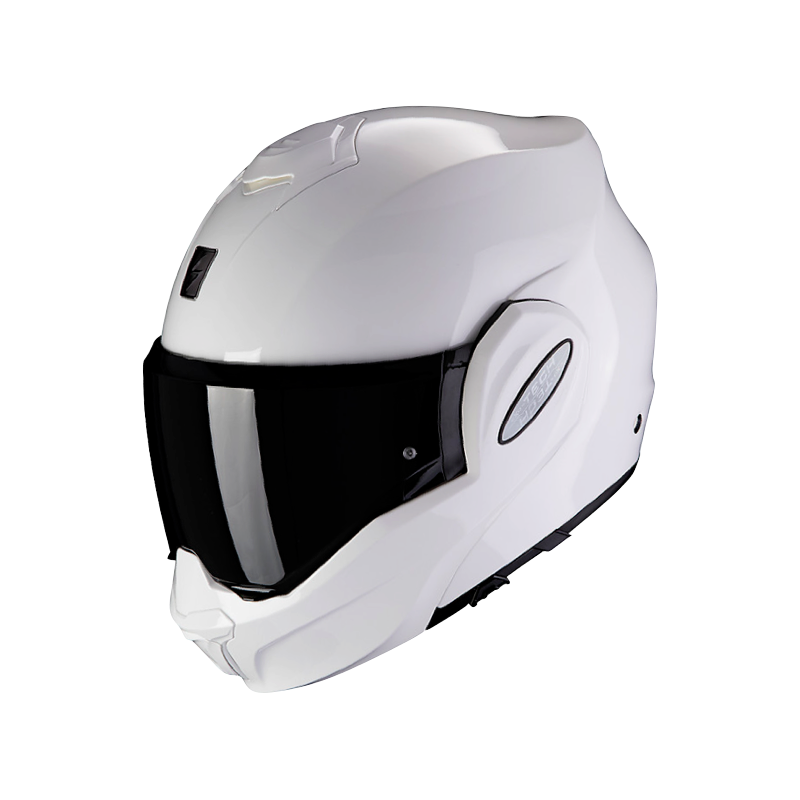 Casque Modulable Scorpion Exo Tech Blanc Casque Modulable Scorpion Exo Tech Blanc