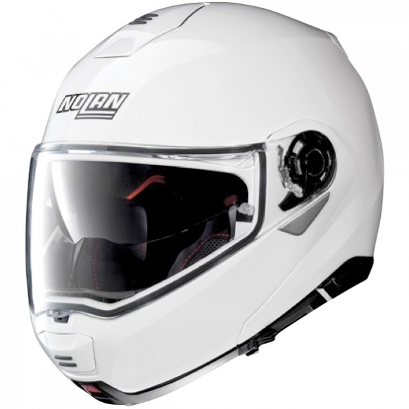 Casque Modulable Nolan N100-5 Classic Blanc Casque Modulable Nolan N100-5 Classic Blanc