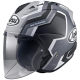 Casque Jet Arai SZ-R VAS RSW NOIR MAT