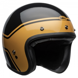 Casque Jet Bell Custom 500 DLX Streak Noir