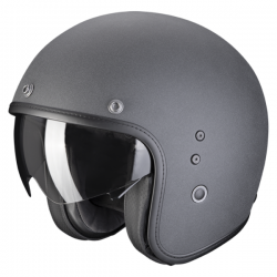 Casque Jet Scorpion Belfast Evo Graphite Mat