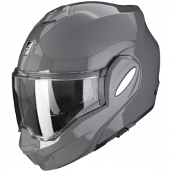 Casque Modulable Scorpion Exo Tech Evo Gris Ciment