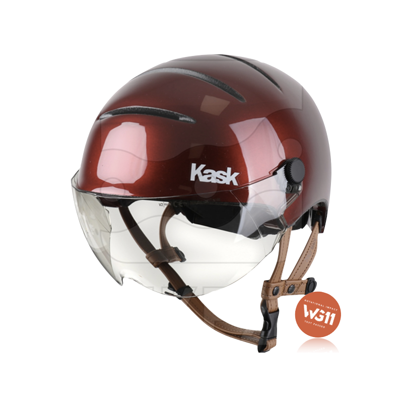 Lifestyle Kask Casque de vélo à visière pour cycliste urbain