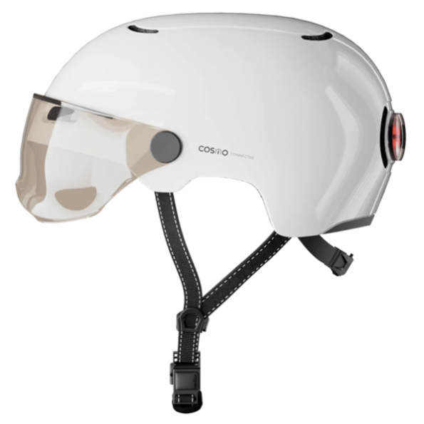 Casque Vélo Cosmo Fusion Pure Blanc - Casque vélo LED