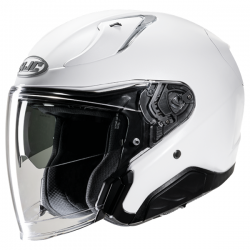 Casque jet HJC FG-JET Blanc Perle - Casque jet sur La Bécanerie