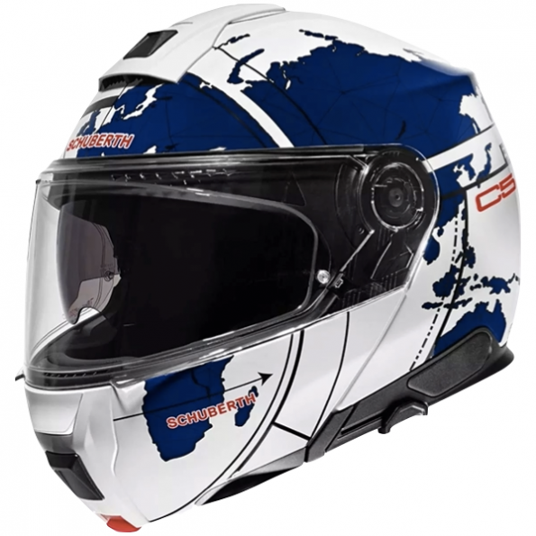 Casque Modulable Schuberth C5 Globe Bleu