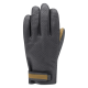 Gants Moto Racer Tuxedo Noir Camel