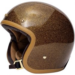 Casque Jet Marko The Classic Flake Marron