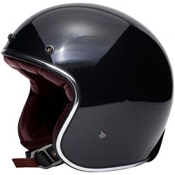 Casque Jet Marko The Classic Noir Brillant