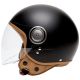 Casque Jet Marko Elements Noir Mat