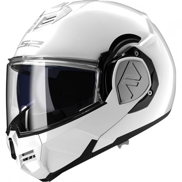 Casque Modulable LS2 Advant Blanc Casque Modulable LS2 Advant Blanc