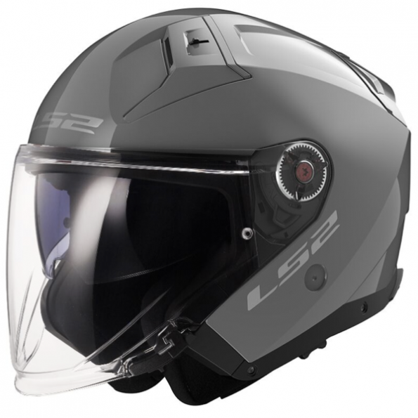 Casque Jet LS2 Infinity 2 Nardo Grey