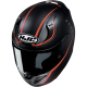 Casque Intégral HJC RPHA11 Jarban Noir Rouge