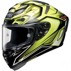 Casque Intégral Shoei X-Spirit 3 Aerodyne Jaune